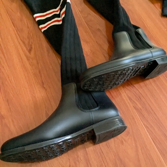 Givenchy Thigh High Sock Rain Boots - Picture 11 of 11